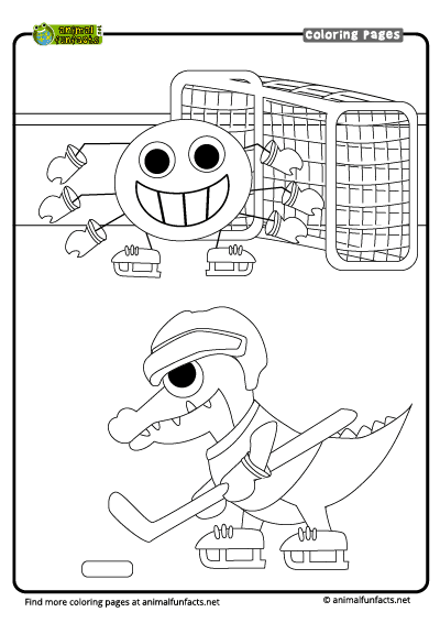 Crocodile Icehockey