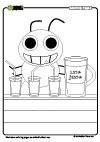 Coloring Page Ant